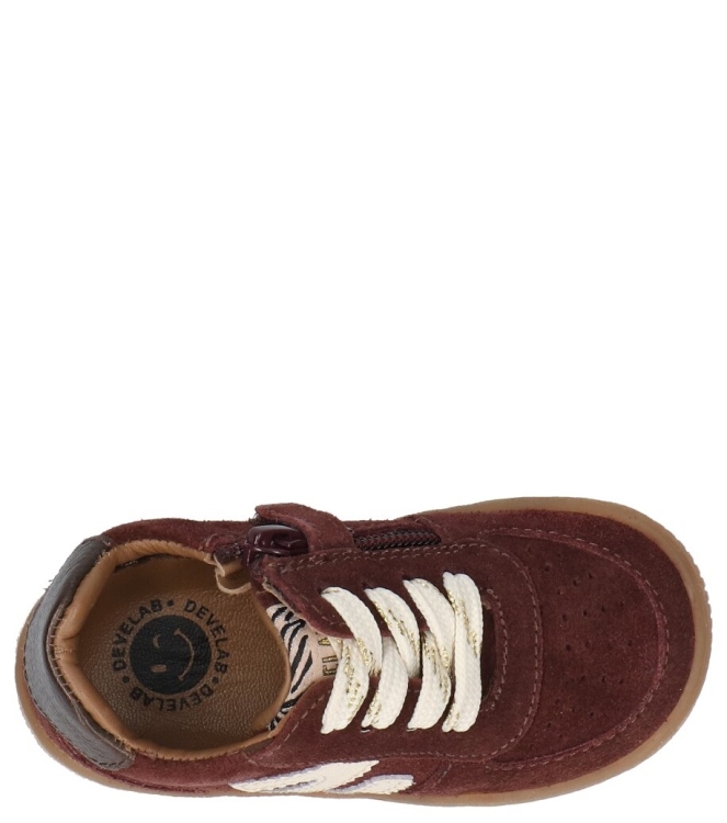 Develab sneaker <span>44454 433</span> 44454 433 bordeaux - www.bremmerschoenen.nl - Bremmer Schoenen