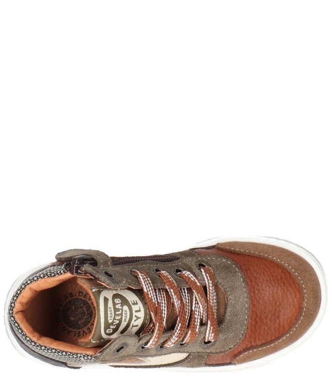 Develab Develab sneaker <span>46281 793</span> 793 brown combi suede Develab sneaker <span>46281 793</span> 46281 793 bruin - www.bremmerschoenen.nl - Bremmer Schoenen