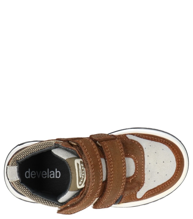 Develab klittenbandschoen <span>47207 796</span> 47207 796 cognac - www.bremmerschoenen.nl - Bremmer Schoenen