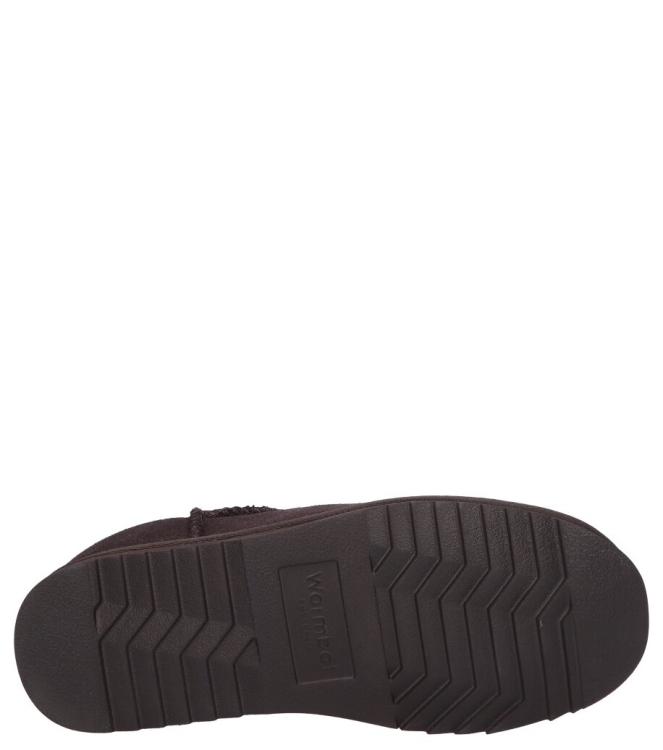 Warmbat Warmbat pantoffel <span>Conner Men CNR421065 Choco</span> Choco Warmbat pantoffel <span>Conner Men CNR421065 Choco</span> Conner Men CNR421065 Choco bruin - www.bremmerschoenen.nl - Bremmer Schoenen