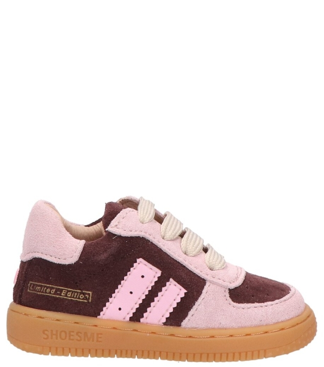 Shoesme Shoesme sneaker <span>BN26W002-D</span> pink brown Shoesme sneaker <span>BN26W002-D</span> BN26W002-D rose - www.bremmerschoenen.nl - Bremmer Schoenen