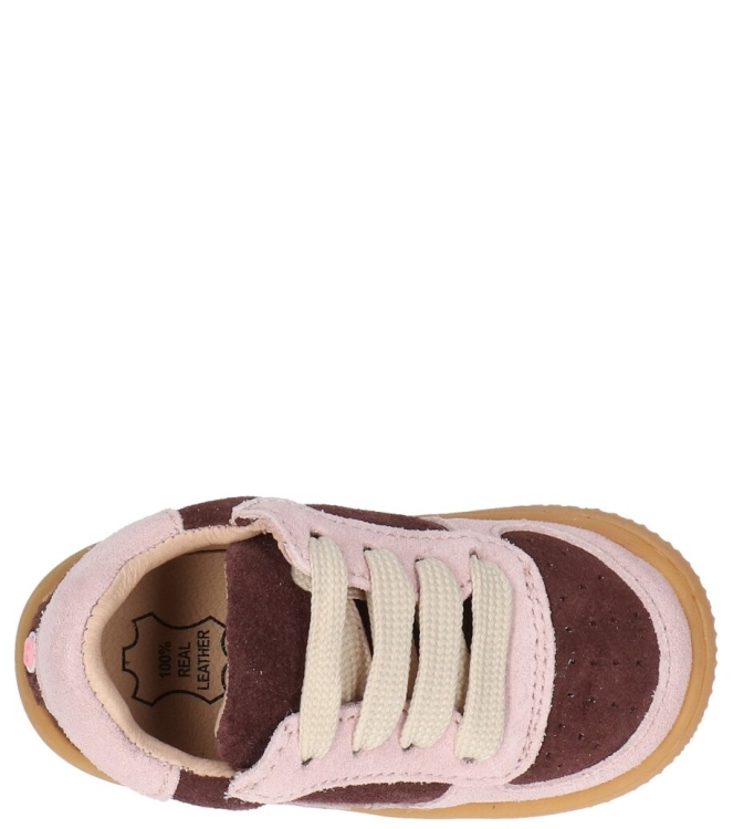 Shoesme Shoesme sneaker <span>BN26W002-D</span> pink brown Shoesme sneaker <span>BN26W002-D</span> BN26W002-D rose - www.bremmerschoenen.nl - Bremmer Schoenen