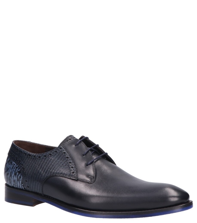 Floris van Bommel geklede schoen <span>De Stapper 39.26 SFM-30361 41-03</span> De Stapper 39.26 SFM-30361 41-03 blauw - www.bremmerschoenen.nl - Bremmer Schoenen