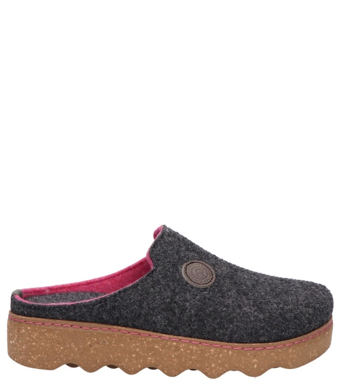 Rohde Rhode slipper <span>6120 84</span> 84 stone Rhode slipper <span>6120 84</span> 6120 84 grijs - www.bremmerschoenen.nl - Bremmer Schoenen