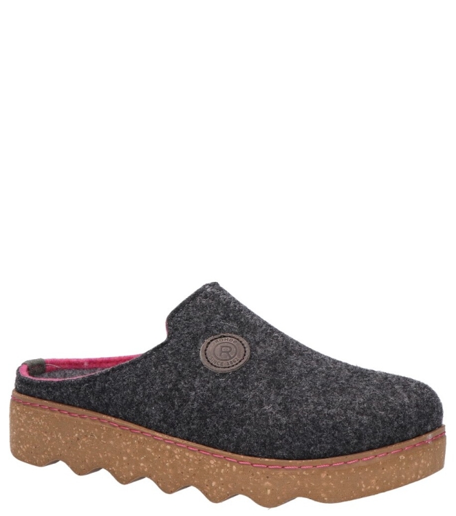 Rohde Rhode slipper <span>6120 84</span> 84 stone Rhode slipper <span>6120 84</span> 6120 84 grijs - www.bremmerschoenen.nl - Bremmer Schoenen