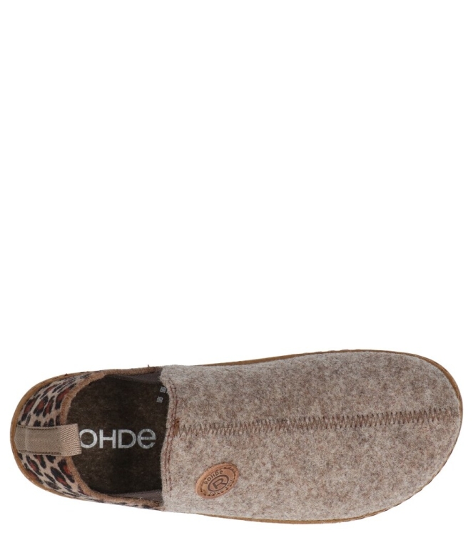Rohde Rhode pantoffel <span>6106 17</span> 17 linen Rhode pantoffel <span>6106 17</span> 6106 17 beige - www.bremmerschoenen.nl - Bremmer Schoenen
