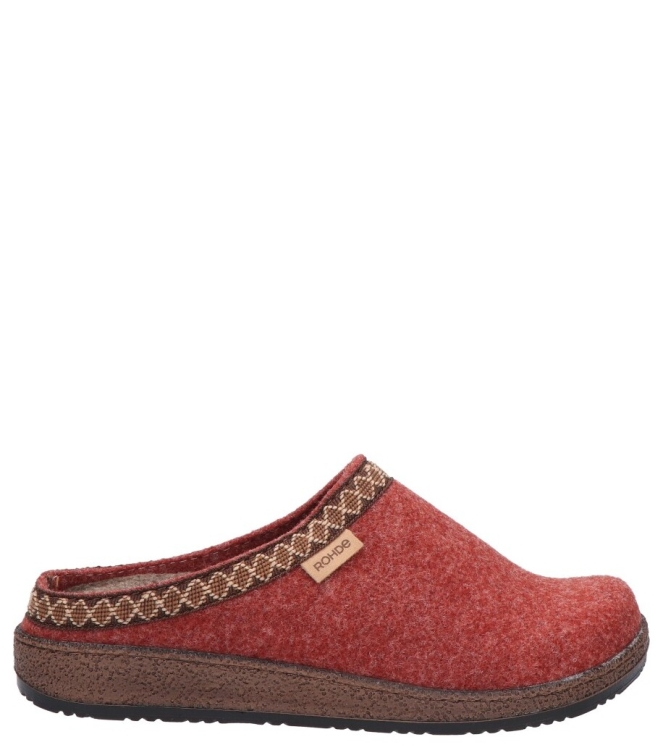 Rohde Rhode slipper <span>6425 48</span> 48 wine red Rhode slipper <span>6425 48</span> 6425 48 rood - www.bremmerschoenen.nl - Bremmer Schoenen