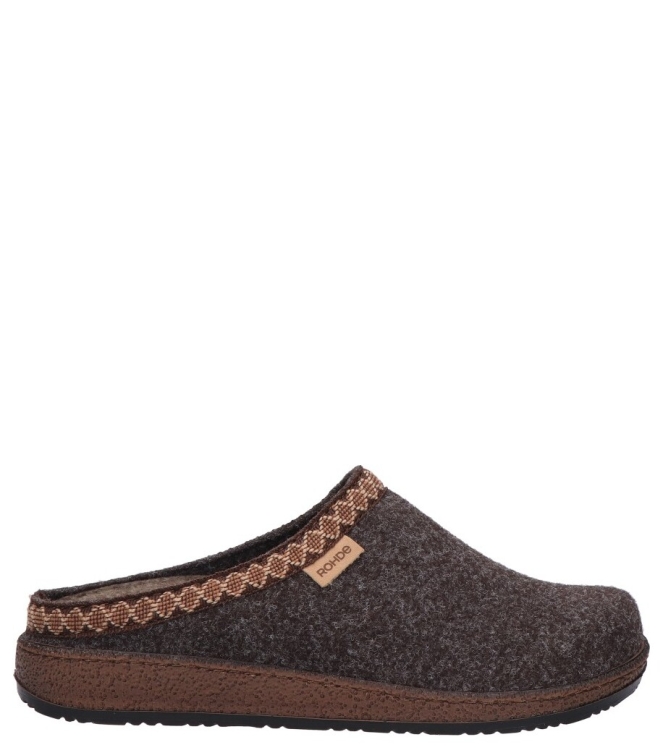 Rohde Rhode slipper <span>6425 72</span> 72 mocca Rhode slipper <span>6425 72</span> 6425 72 bruin - www.bremmerschoenen.nl - Bremmer Schoenen