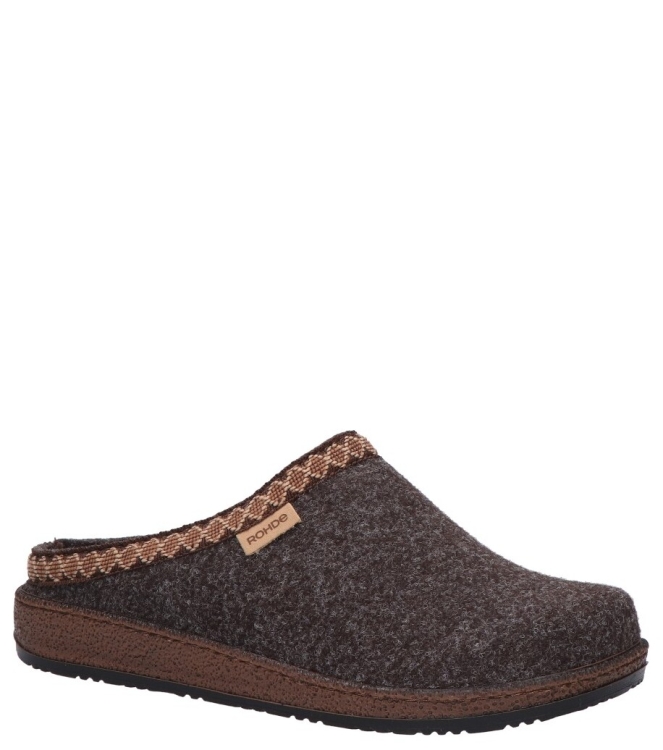 Rohde Rhode slipper <span>6425 72</span> 72 mocca Rhode slipper <span>6425 72</span> 6425 72 bruin - www.bremmerschoenen.nl - Bremmer Schoenen