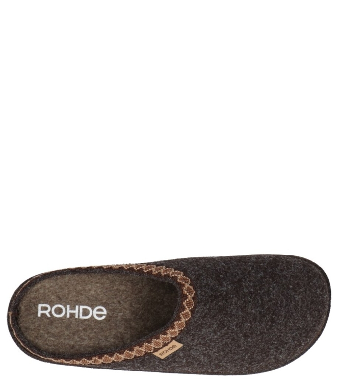 Rohde Rhode slipper <span>6425 72</span> 72 mocca Rhode slipper <span>6425 72</span> 6425 72 bruin - www.bremmerschoenen.nl - Bremmer Schoenen
