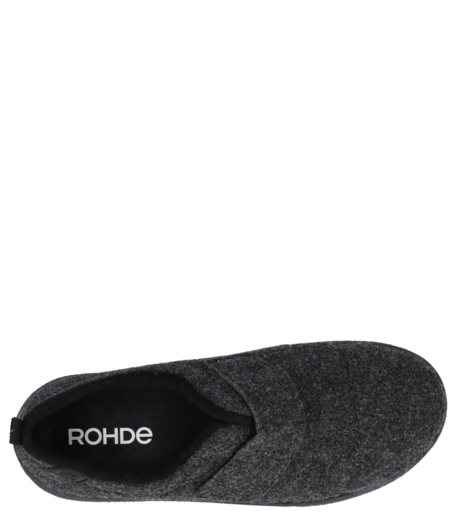 Rohde Rhode pantoffel <span>2627 82</span> 82 anthracite Rhode pantoffel <span>2627 82</span> 2627 82 grijs - www.bremmerschoenen.nl - Bremmer Schoenen