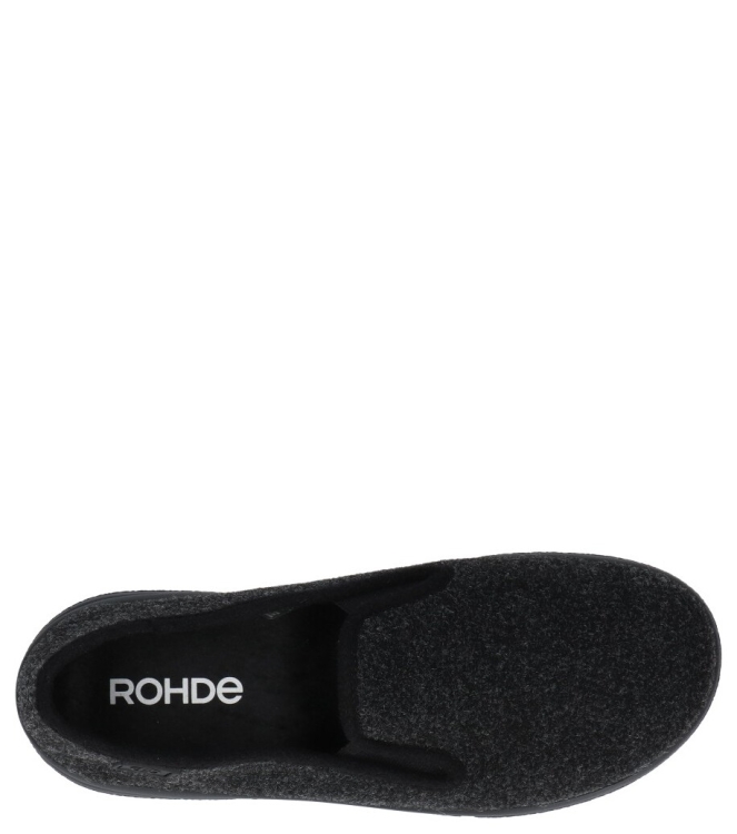 Rohde Rhode pantoffel <span>2621 90</span> 90 black Rhode pantoffel <span>2621 90</span> 2621 90 zwart - www.bremmerschoenen.nl - Bremmer Schoenen