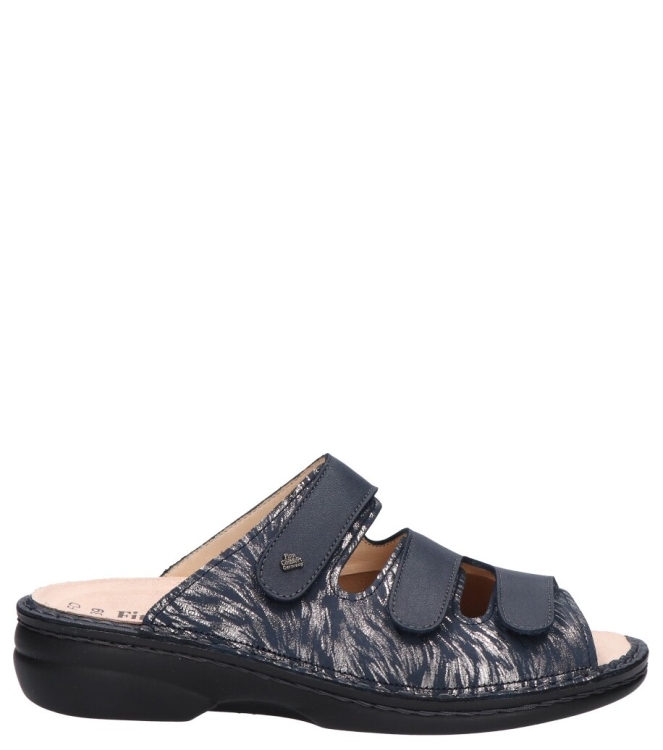 Finn Comfort slipper <span>5005 903180 Cisano</span> 5005 903180 Cisano blauw - www.bremmerschoenen.nl - Bremmer Schoenen