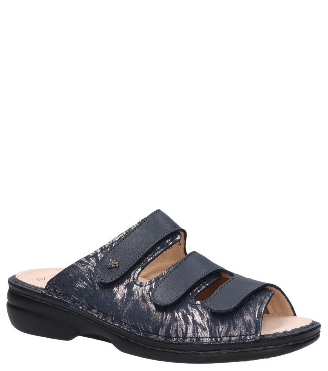 Finn Comfort slipper <span>5005 903180 Cisano</span> 5005 903180 Cisano blauw - www.bremmerschoenen.nl - Bremmer Schoenen