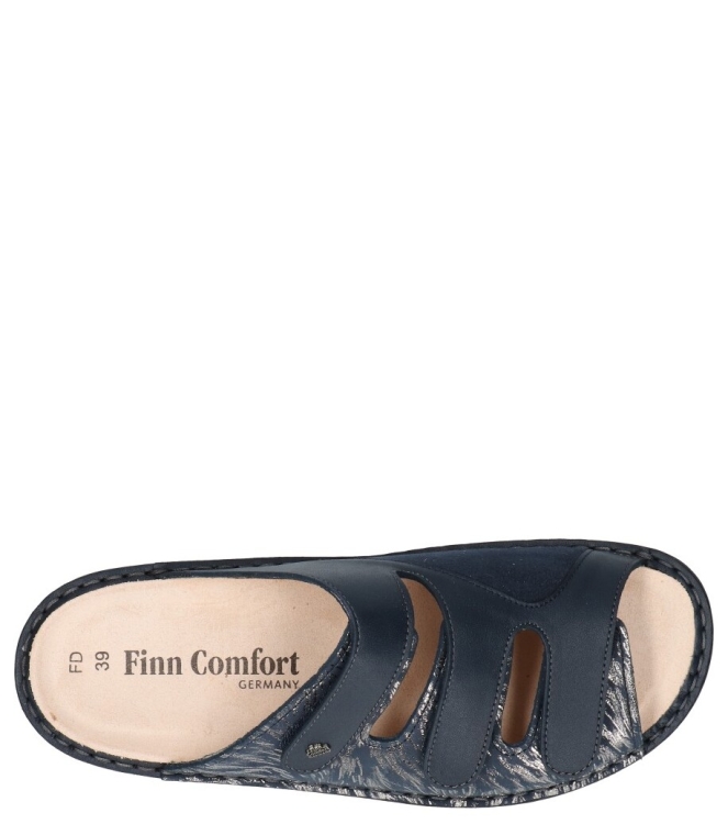 Finn Comfort slipper <span>5005 903180 Cisano</span> 5005 903180 Cisano blauw - www.bremmerschoenen.nl - Bremmer Schoenen
