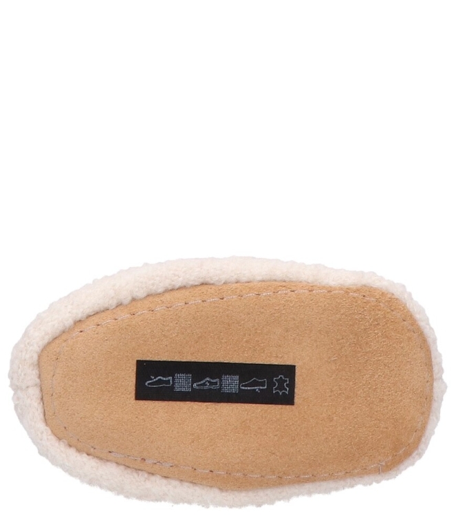 Bergstein slofje <span>BN Cozy Baby Offwhite</span> BN Cozy Baby Offwhite beige - www.bremmerschoenen.nl - Bremmer Schoenen