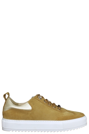 Footnotes 20.006.2037 Macy suede cognac caramel