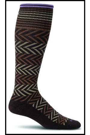 Sockwell SW7W.780 Chevron bruin Brown