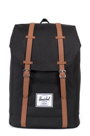 Herschel Retreat Black 10066 00001 OS zwart Black