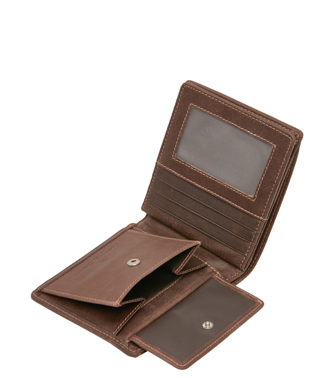 C&B portemonnee <span>48 4902 MO</span> 48 4902 MO bruin - www.bremmerschoenen.nl - Bremmer Schoenen