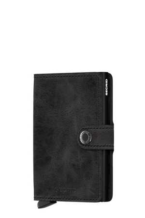 Secrid MV Black Miniwallet zwart ZWART