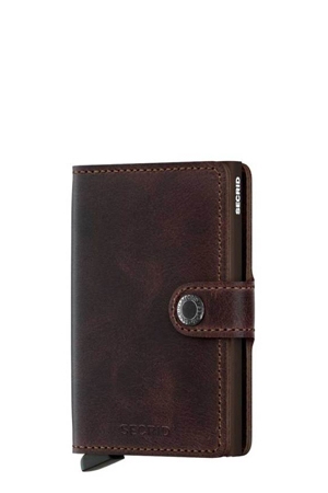 Secrid MV Brown Miniwallet bruin D BRUIN