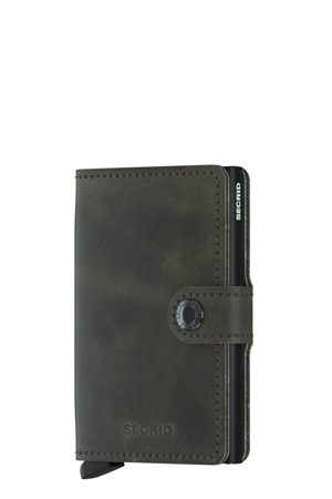 Secrid MV Olive-Black Miniwallet groen OLIVE Secrid MV Olive-Black Miniwallet groen OLIVE