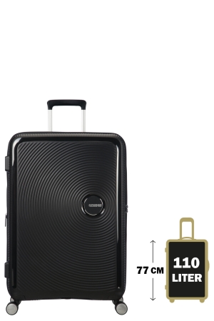 American Tourister 88474 1027 Soundbox Spinner 77 zwart Black American Tourister 88474 1027 Soundbox Spinner 77 zwart Black