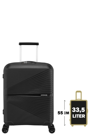 American Tourister 128186 0581 Airconic Spinner 55 zwart ONYX BLACK American Tourister 128186 0581 Airconic Spinner 55 zwart ONYX BLACK